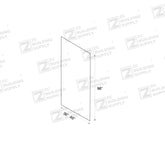 Pure Black 4' X 8' Panel